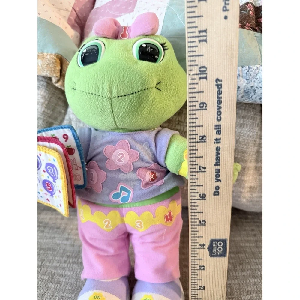 RARE LeapFrog LEARNING FRIEND LILY Plush Sings Numbers in English and Spanish
